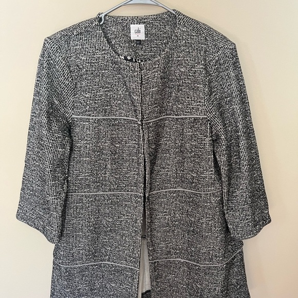 Cabi The Times Jacket Grey Size Medium - Picture 2 of 9